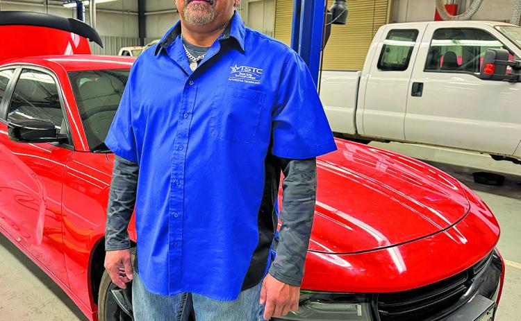 : Jose Chavira, a TSTC Automotive Technology student, said he wants to help the less fortunate own their own vehicle.