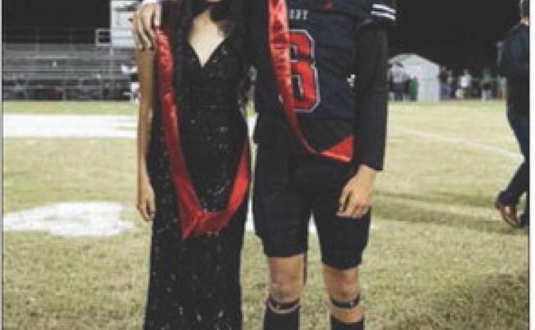 Chelsea Jimenez Roby CISD 2025 Homecoming Queen and King Gage Barrera were crowned at the Roby CISD Homecoming Friday night.