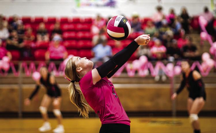 Lady Hornets sting Vernon Northside on Pink Out/Senior Night
