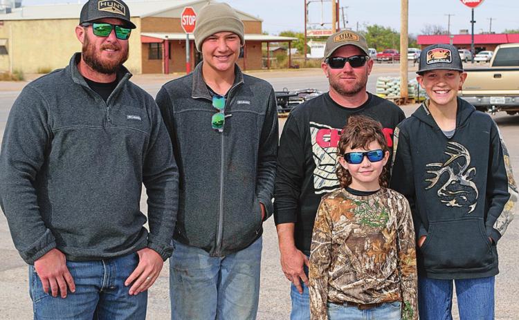 Gary, Hunter, and Caden Byerley