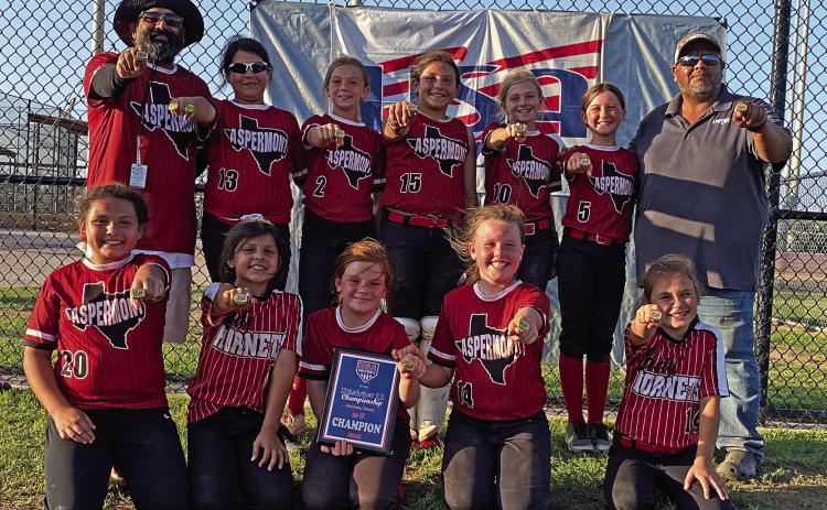 (Pictured Standing l - r) Joe Murguia, Gracyn Torres, Adalee Marsh, Sophee Silva, Sara Meador, Tessa Rabel, Sal Silva (Pictured Kneeling l - r) Emersyn Calamaco, Kaydee Silva, Hollis Marsh, Raylie Myers, Myka Myers PHOTO SUBMITTED BY KRISTIN MARSH