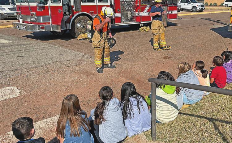 Little Hammers learn fire safety this week