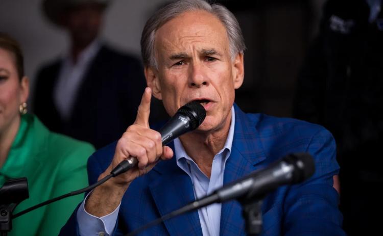 Gov. Greg Abbott has promised to lower property taxes as part of his 2026 reelection campaign. His plan includes allowing voters to end property taxes for schools. PHOTO BY CAMILO DIAZ JR. FOR THE TEXAS TRIBUNE