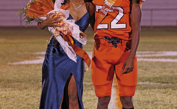 2022/23 Rotan Homecoming Queen, Ana Daniel and King, Jordan Daniel.
