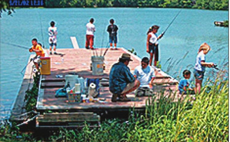 Fishing is one of the many summer camp activities young people can enjoy at the Brownwood center. (Texas A&amp;M AgriLife photo)